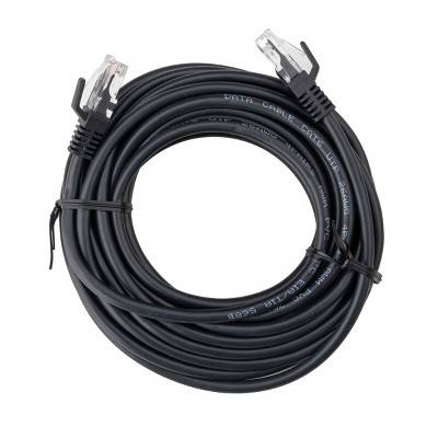 Dealworthy Cat 6 Ethernet Cable, 25', Black