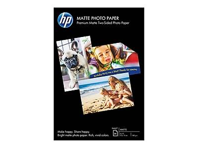 HP Matte Photo Paper, 4 x 6 inches (25 ct)