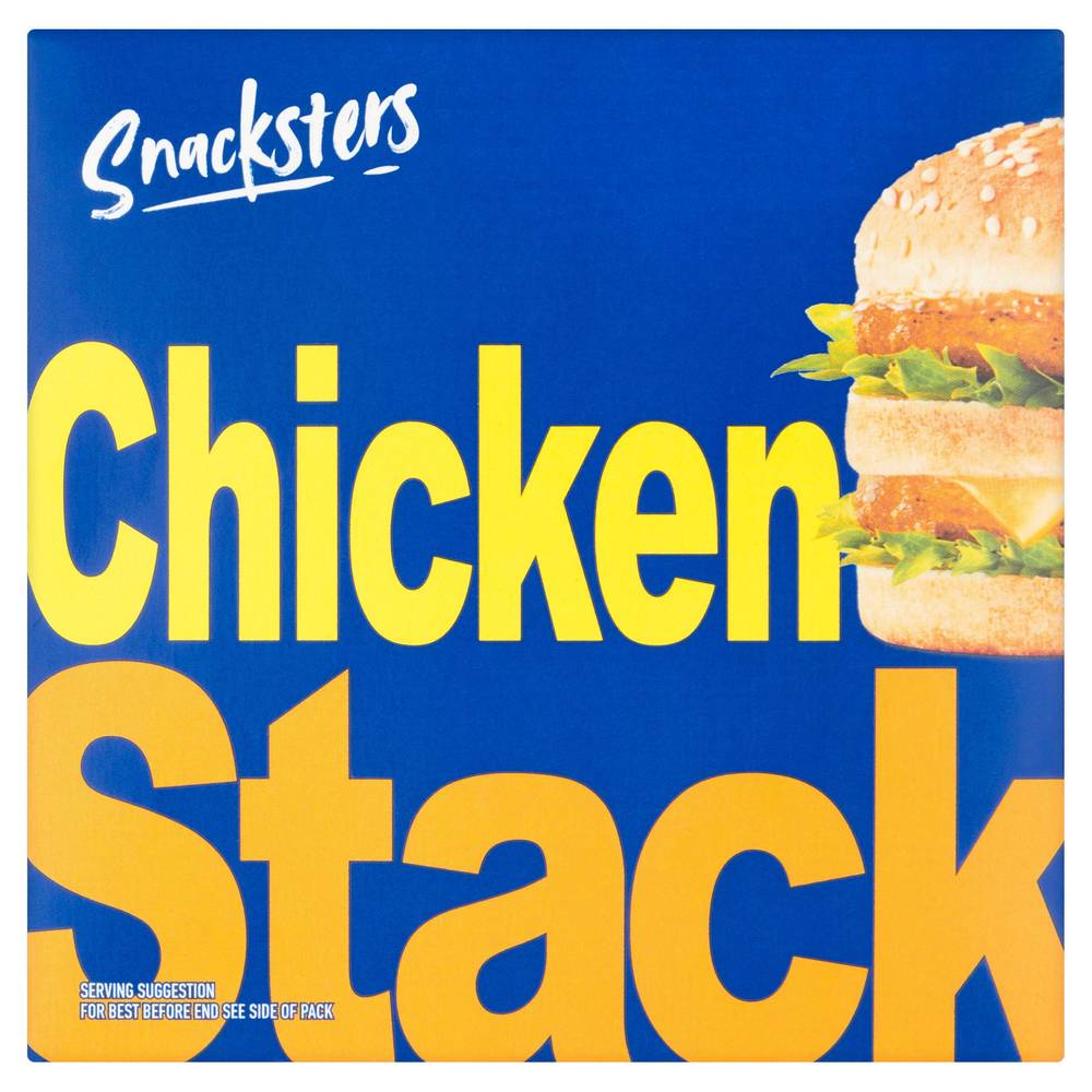 Snacksters 218g Chicken Stack