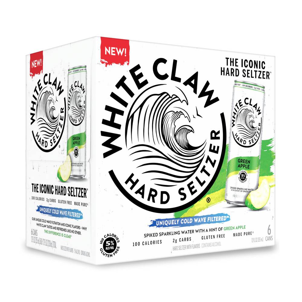 White Claw Sparkling Water (72 fl oz) (green apple)