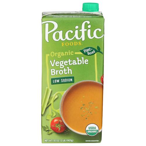 Pacific Foods Low Sodium Organic Vegetable Broth