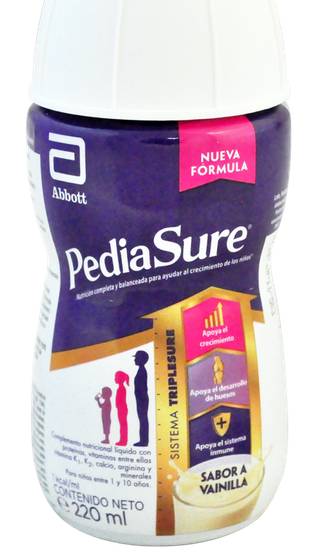 PEDIASURE BEBIDA VAINILLA FCO*220ML