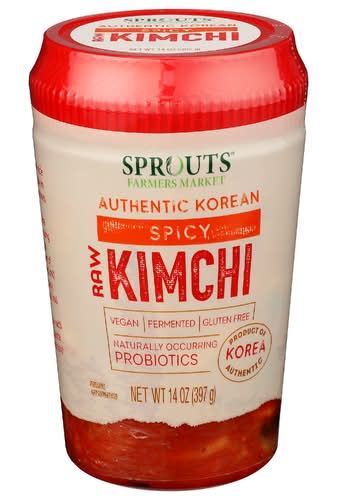 Sprouts Spicy Authentic Korean Raw Kimchi