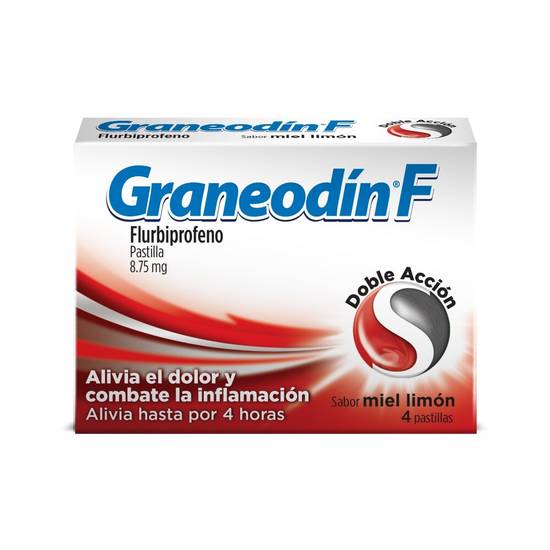 GRANEODIN F MIEL/LIM 4 pastillas