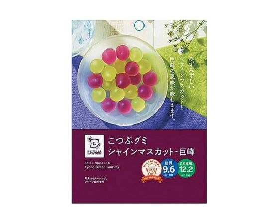 【菓子】●NLこつぶグミシャインマスカット巨峰30g