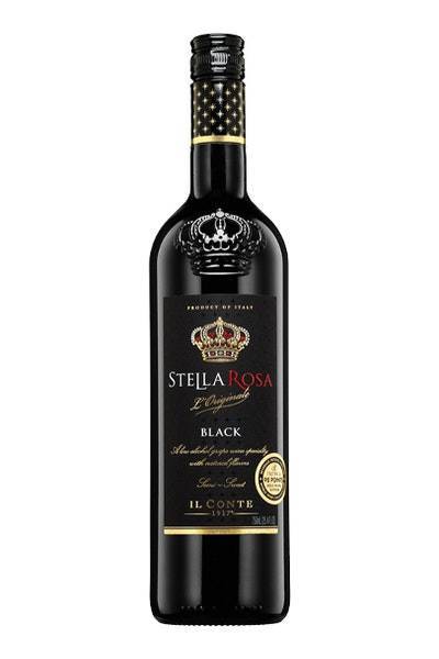 Stella Rosa Black Semi-Sweet Red Wine (750ml bottle)