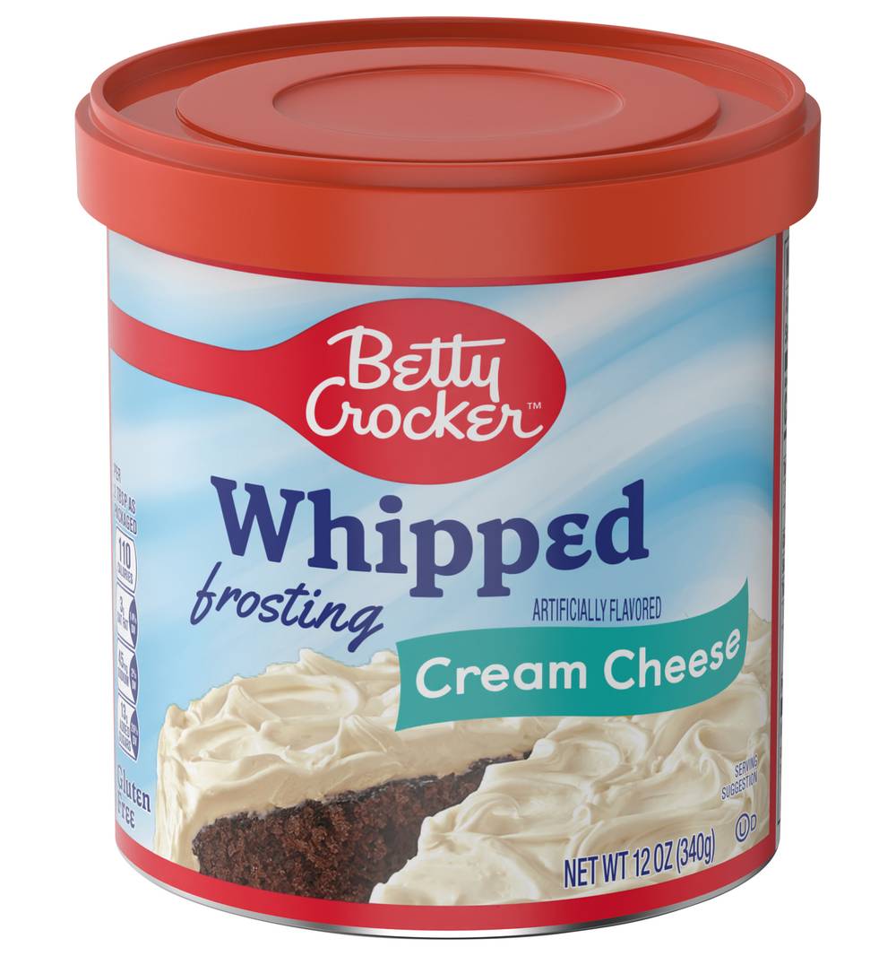 Betty Crocker Gluten Free Whipped Frosting, Cream Cheese (12 oz)