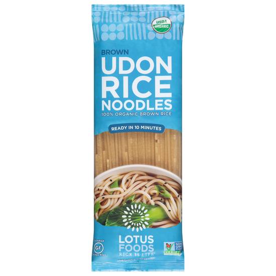 Lotus Foods Udon Brown Rice Noodles