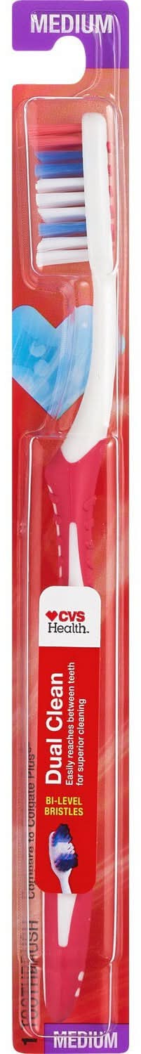 CVS Health Dual Clean Toothbrush