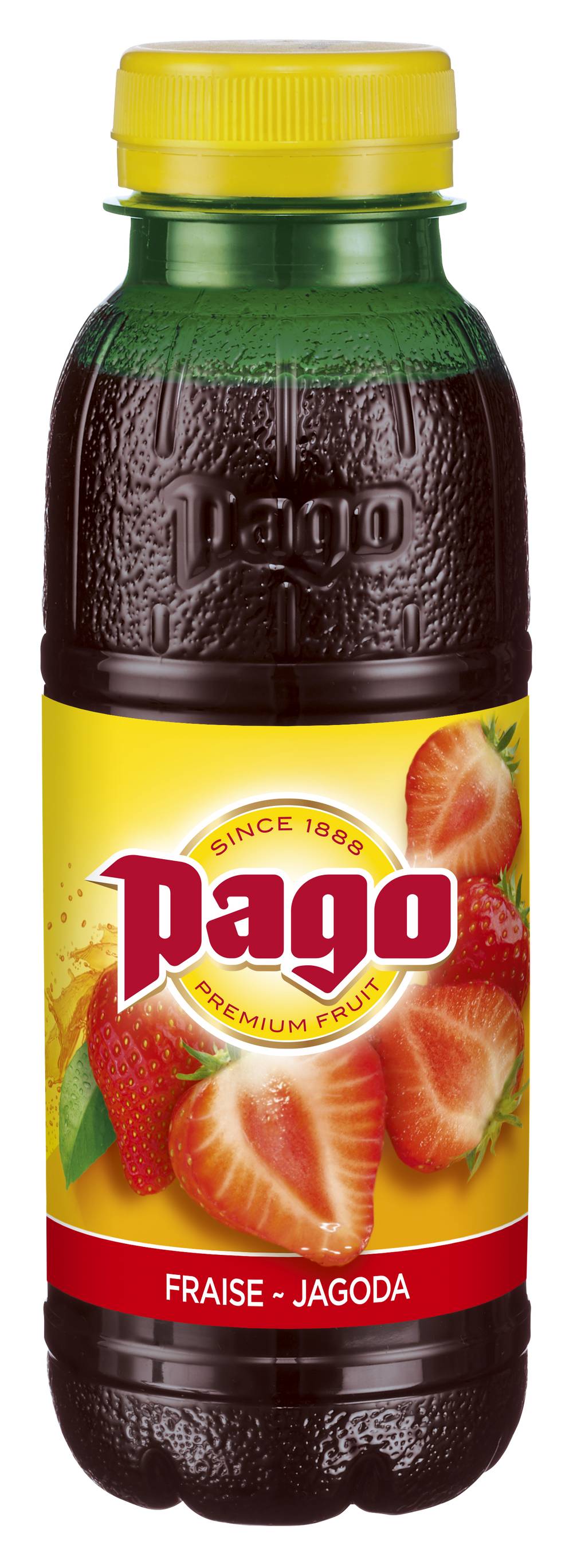 Pago - Boisson gourmande fraise (330ml)