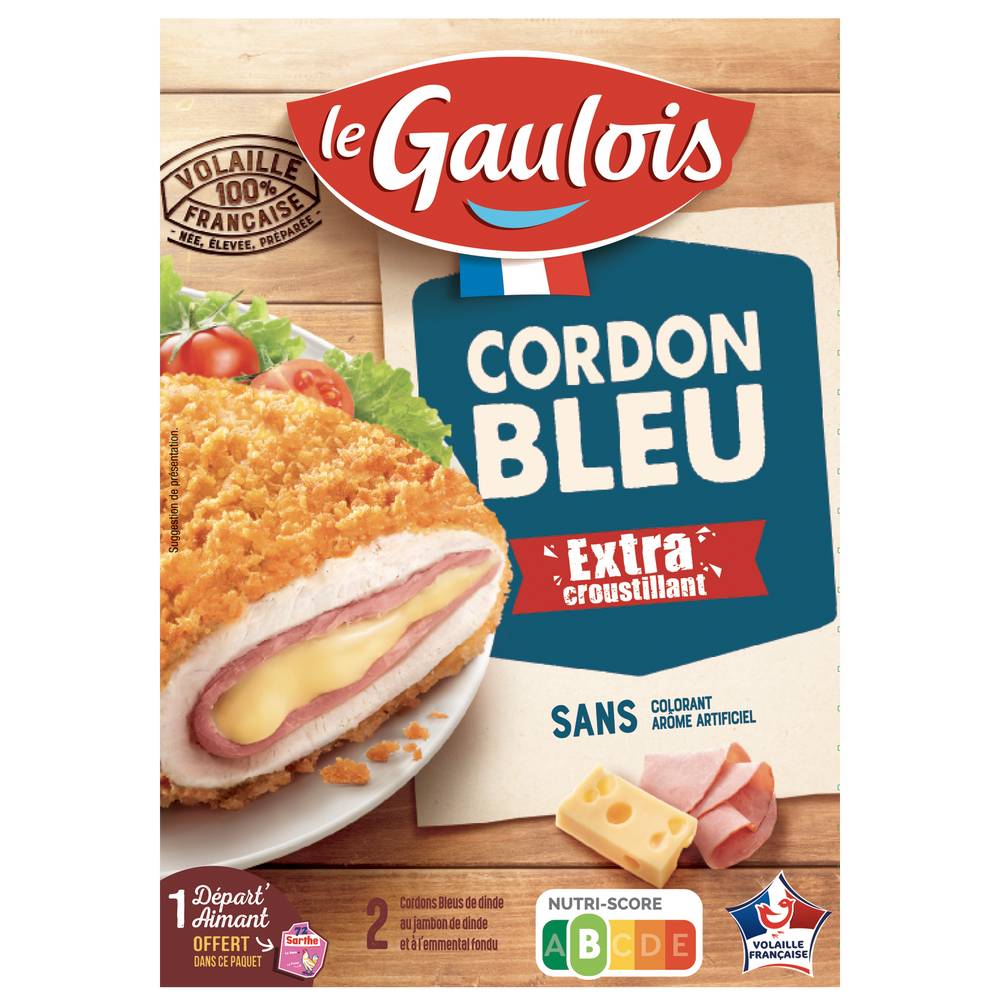 Le Gaulois - Cordon bleu extra croustillant (200g)