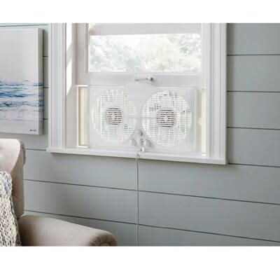 Hampton Bay Window Fan - Thumbnail 2