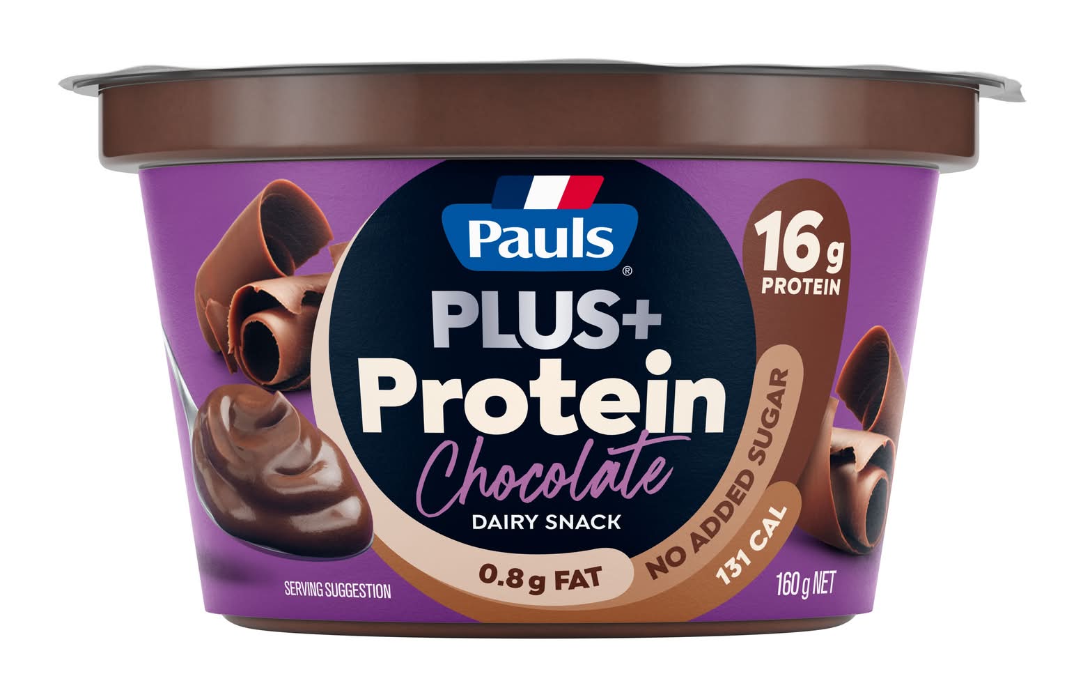 Pauls Plus High Protein Chocolate dessert 160g