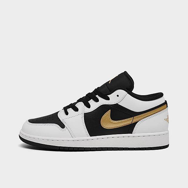 Big Kids' Air Jordan Retro 1 Low Casual Shoes (6.0)