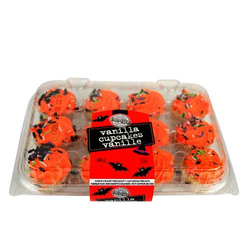 Two-Bite Halloween Cupcakes - Vanilla (284 g)