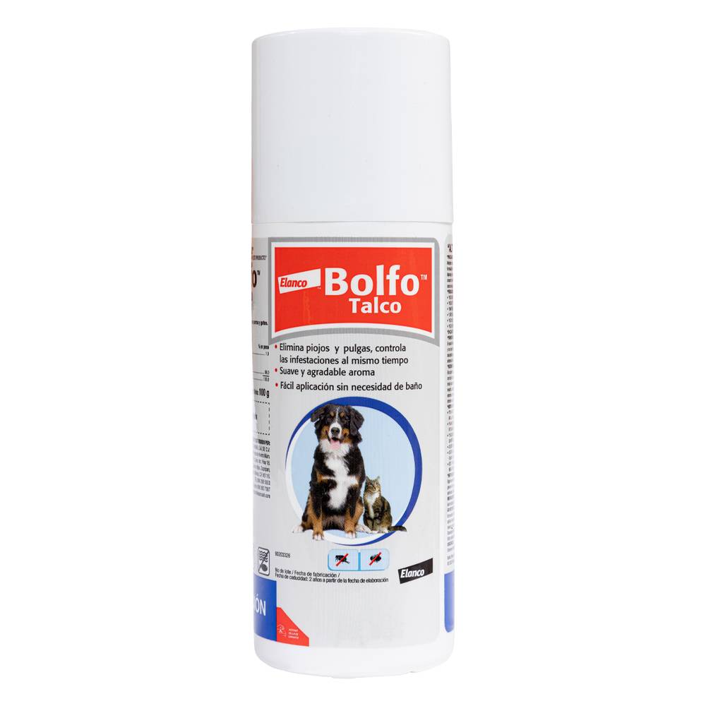 Bolfo talco antipulgas para perro/gato