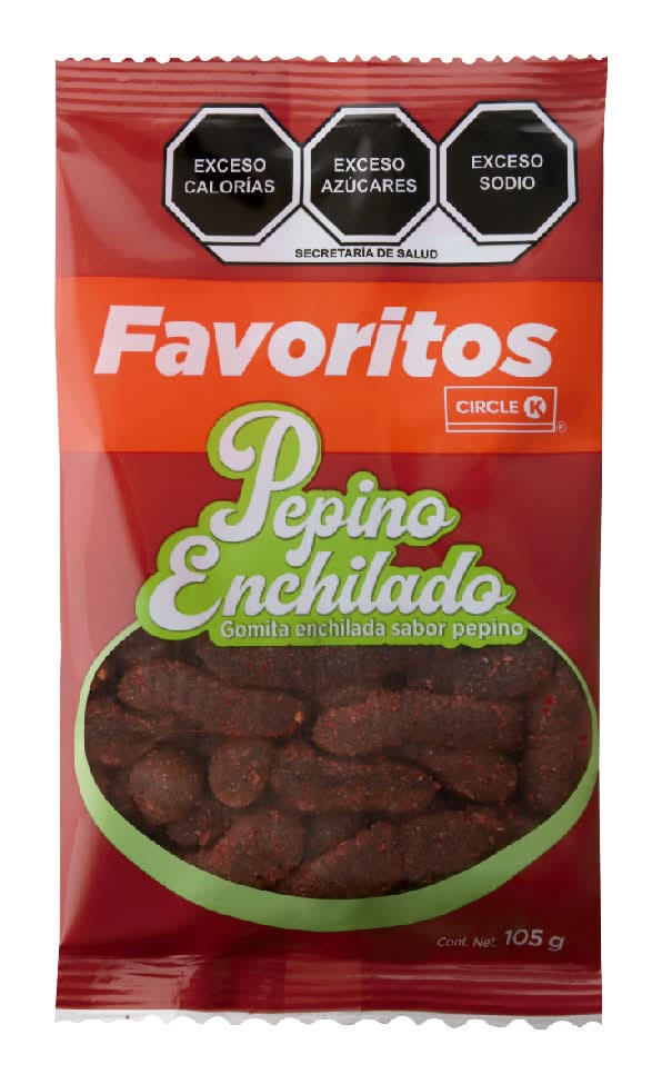 Favoritos · Gomitas enchiladas, pepino (105 g)