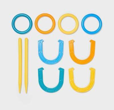 Sun Squad Horseshoe Ring Toss Game Set (10 ct)