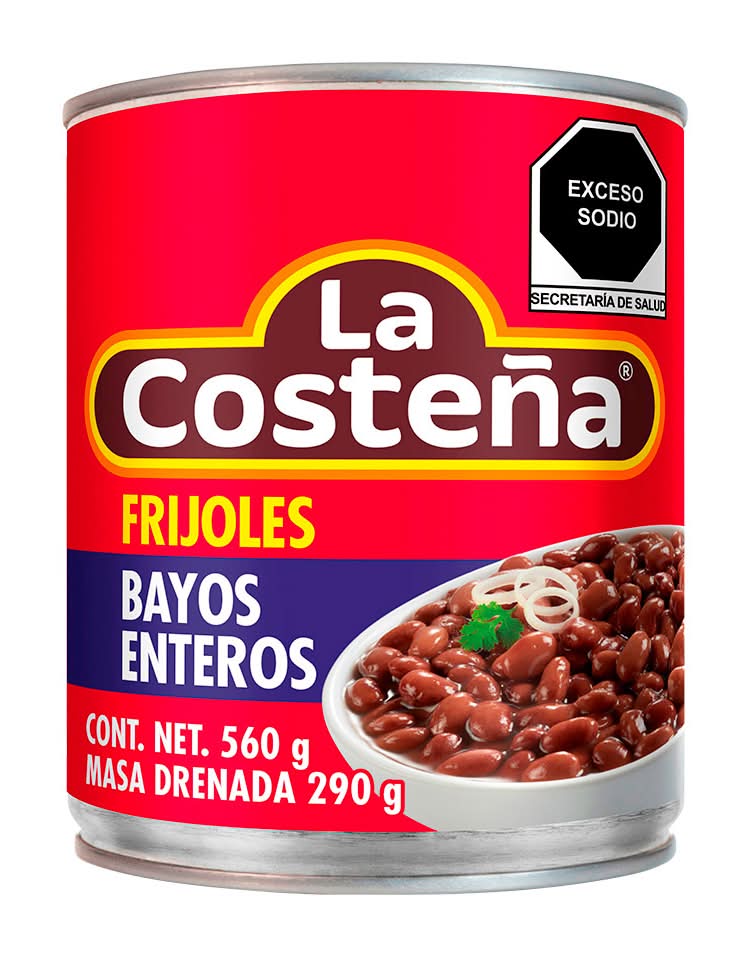 La Costeña · Frijoles bayos enteros (560 g)