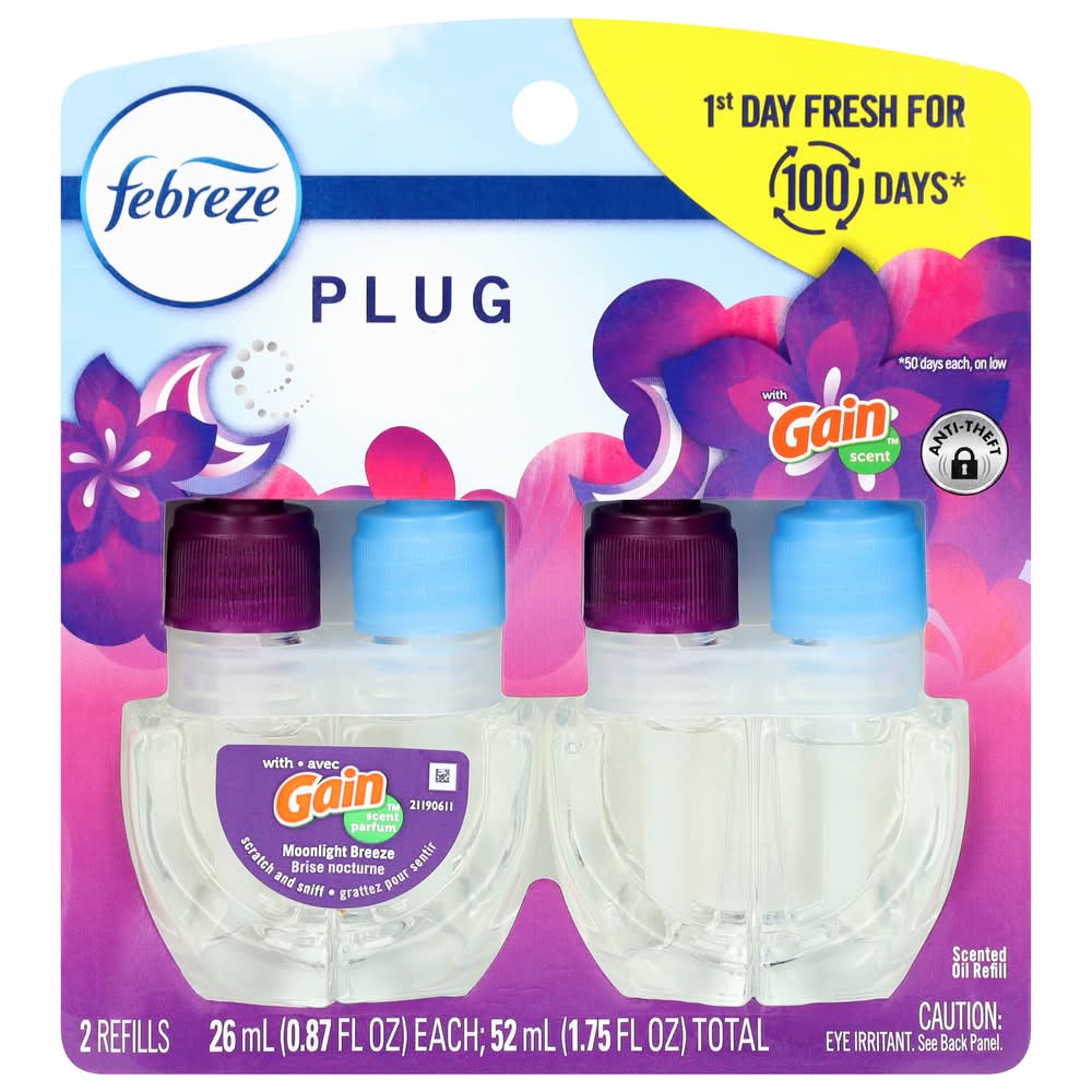 Febreze Moonlight Breeze Air Freshener Oil Refill (1.8 oz)