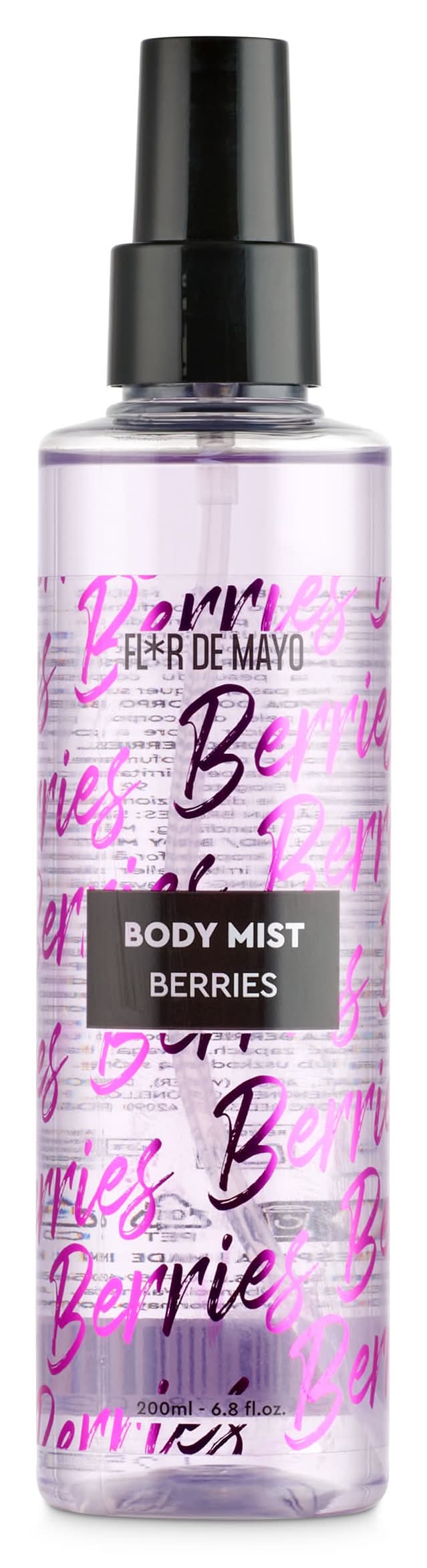 Body Mist Berries Flor De Mayo Spray 200 Ml
