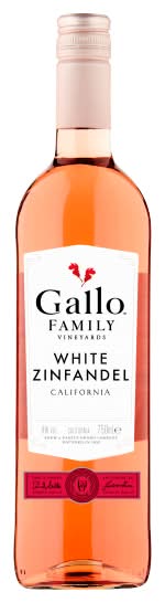 Gallo Family 2018, Vineyards White Zinfandel Rosé Wine (750ml)