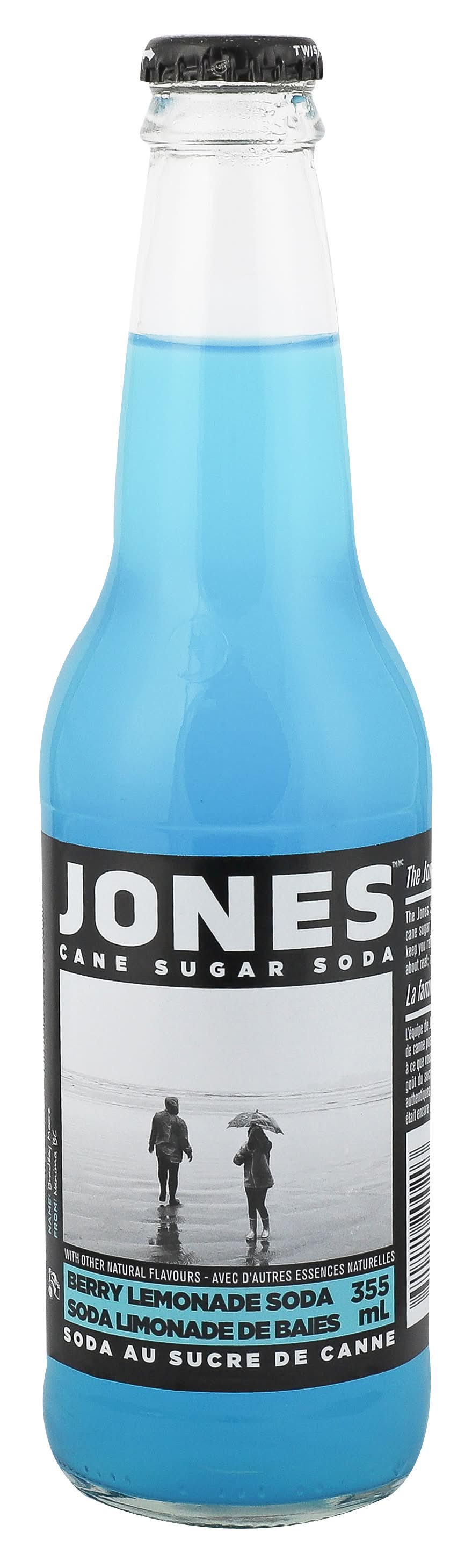 Jones Berry Lemonade Soft Drink (355 ml)