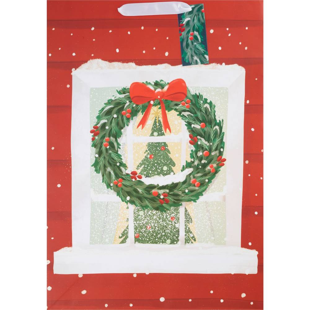 Merry Brite Giant Holiday Gift Bag, Assorted Designs, 1 Ct