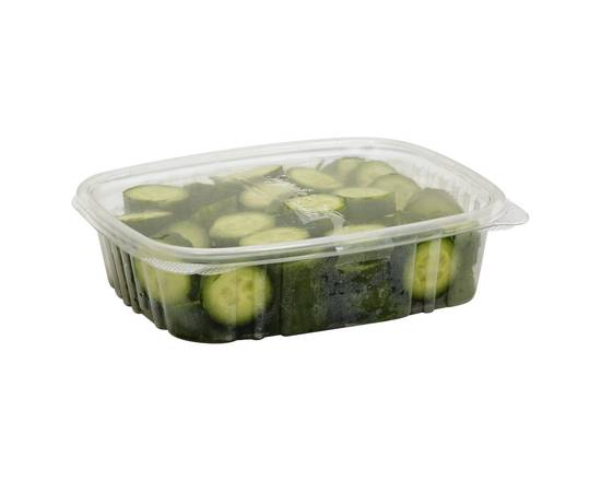 Cucumbers Sliced (1 container)