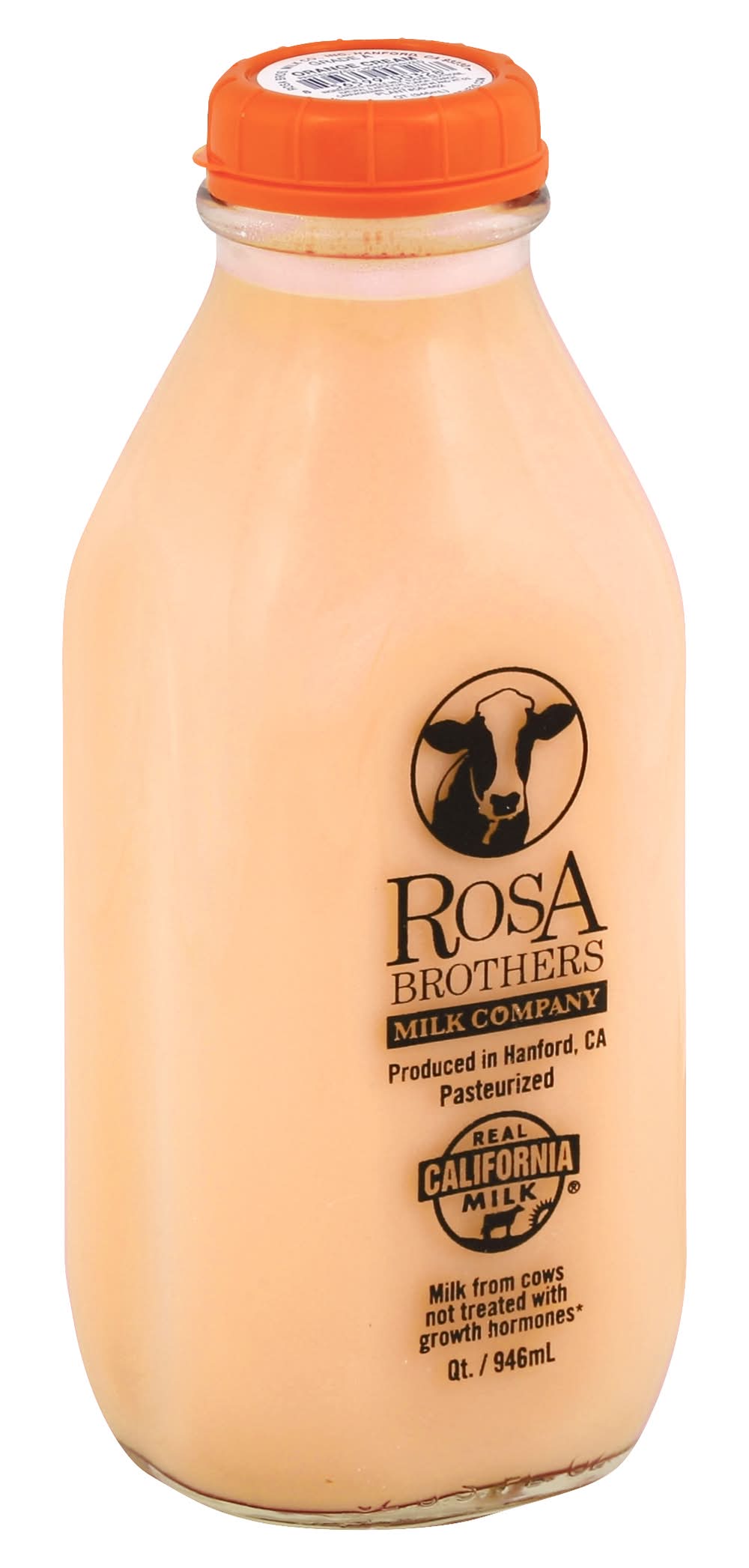 Rosa Brothers Grade a Orange Cream Milk (946 ml)