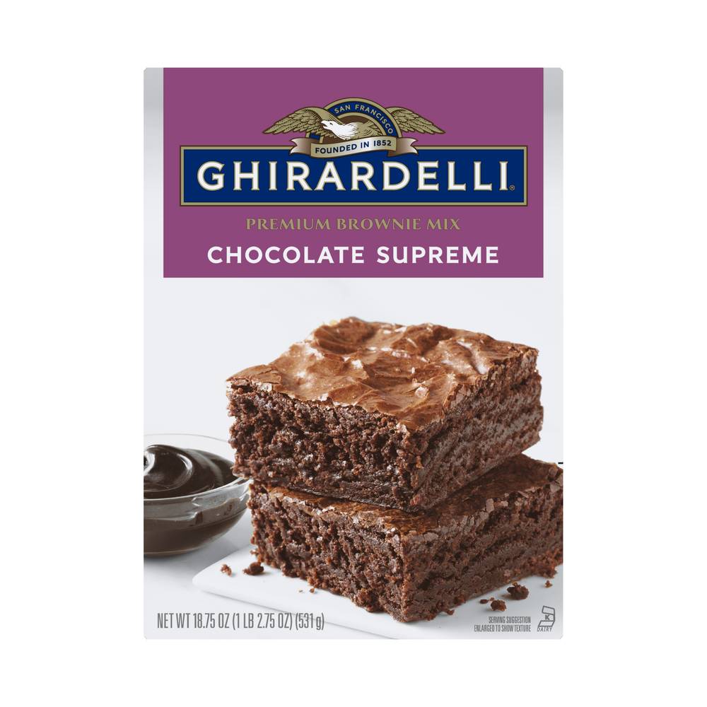 Ghirardelli Chocolate Supreme Brownie Mix (18.75 oz)