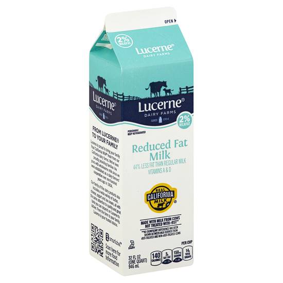 Lucerne 2% Reduced Fat Milk (32 fl oz)
