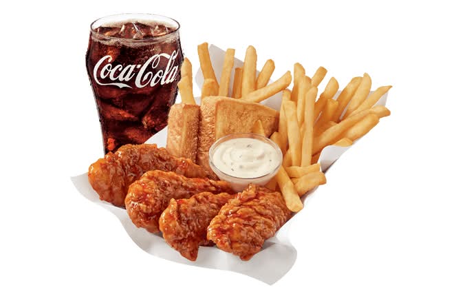 NEW! Sauced & Tossed Sweet Chili w/Drink