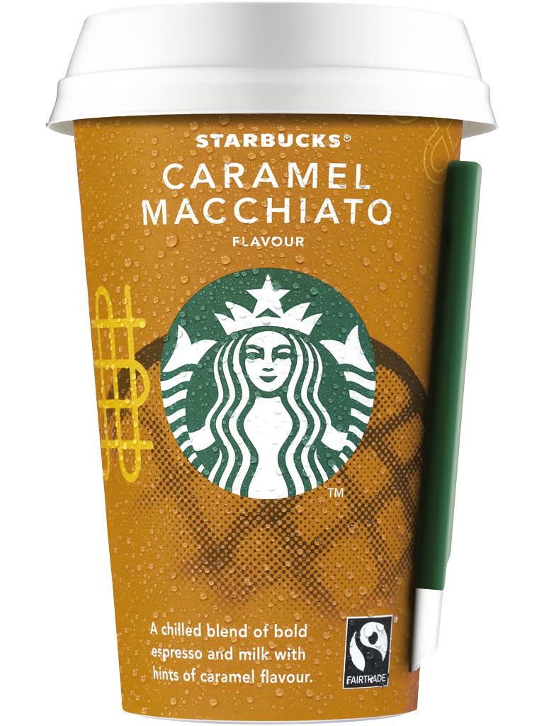 Starbucks - Bebidas leite caramelo machiatto, 220 ml