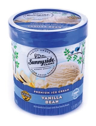 Sunnyside Farms Vanilla Bean Ice Cream (48 oz)