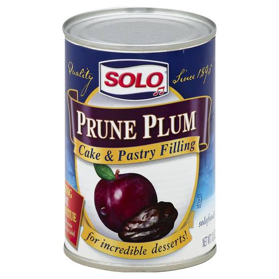 Solo Prune Plum Cake & Pastry Filling