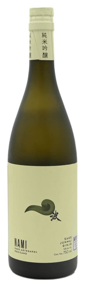 NAMI · Sake mexicano junmai ginjo (720 ml)