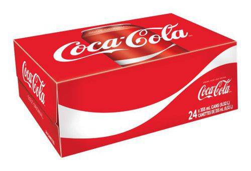 Coca-Cola Classic Soft Drink (24 x 355 ml)