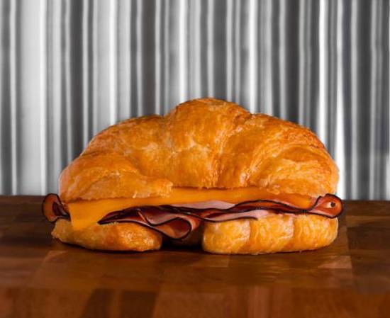 Ham and Cheese on Croissant