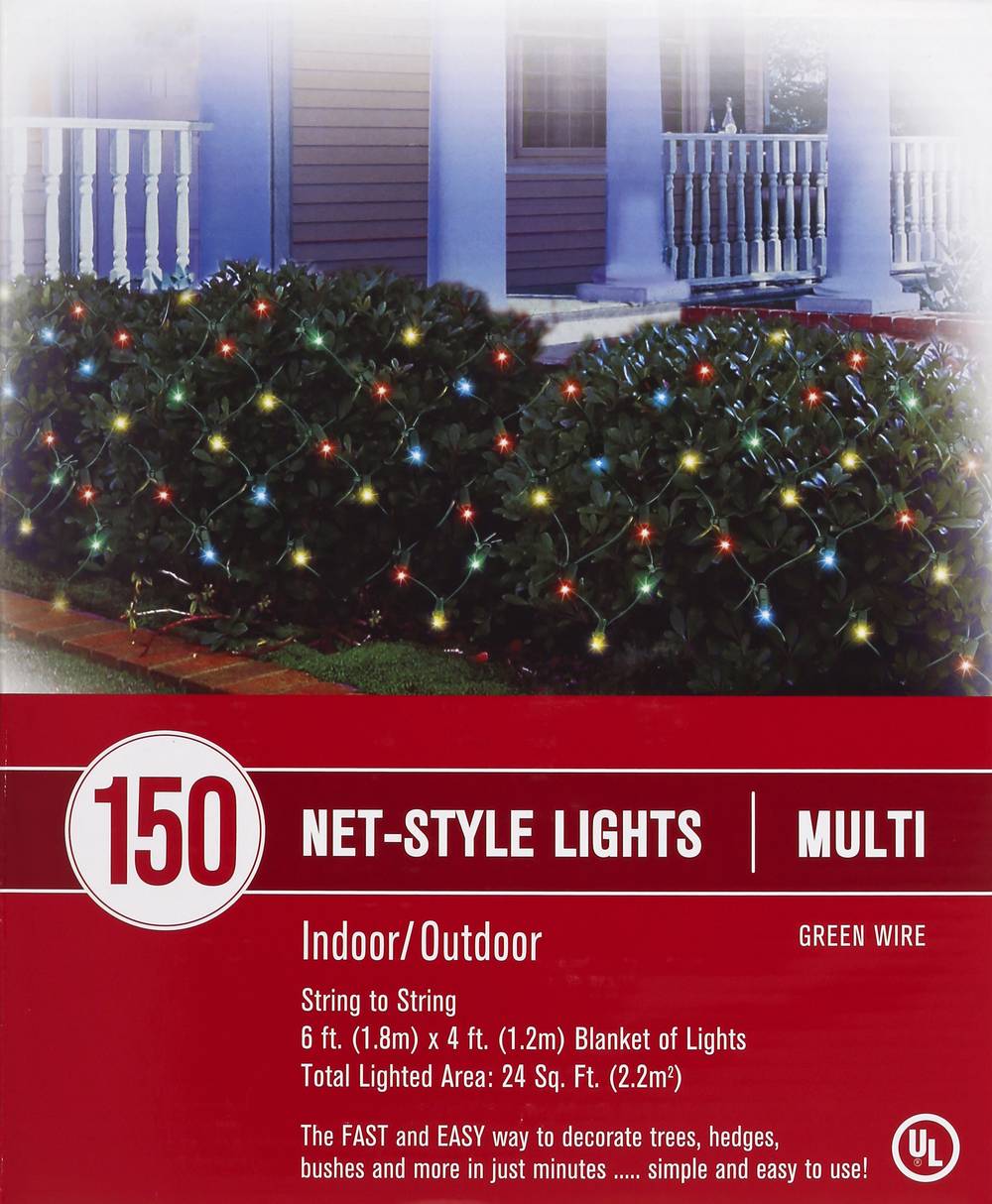 Everstar Net-Style Lights Multi Lights (150 ct)