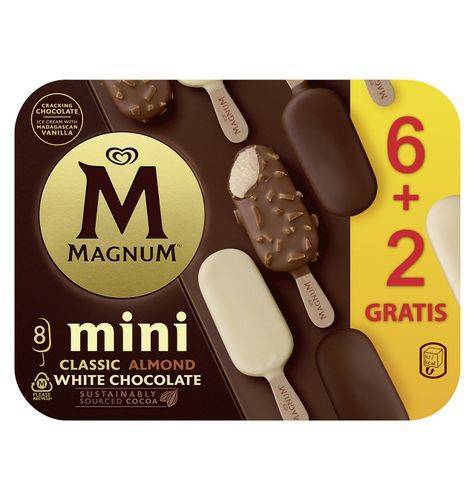 Helado Magnum Snack Size (6 unidades)