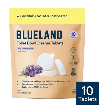 Blueland Toilet Bowl Cleaner Tablets, Wild Lavender (8.5 oz, 10 ct)