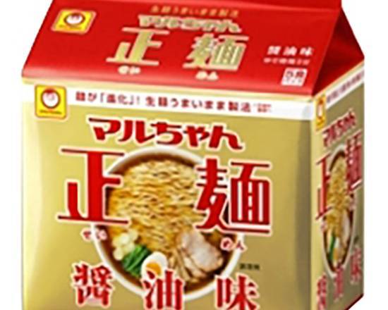 東洋水産マルちゃん正麺醤油味//5袋入