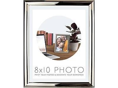 SHEFFIELD HOME 8 x 10 Metal Picture Frame, Silver (ST7H1880 SIL)