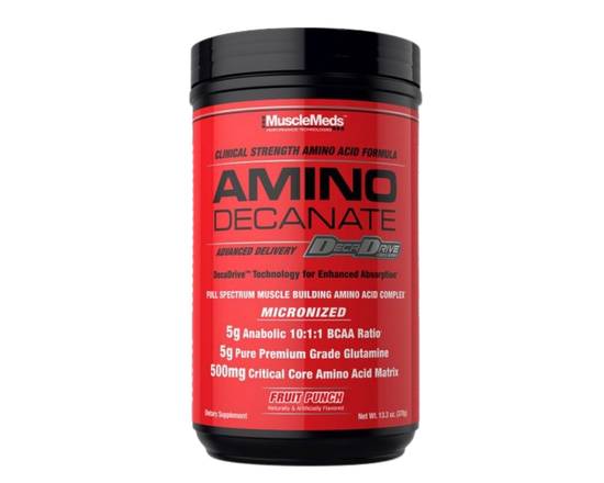 Musclemeds Amino Decanate 30 serv Fruit Punch.