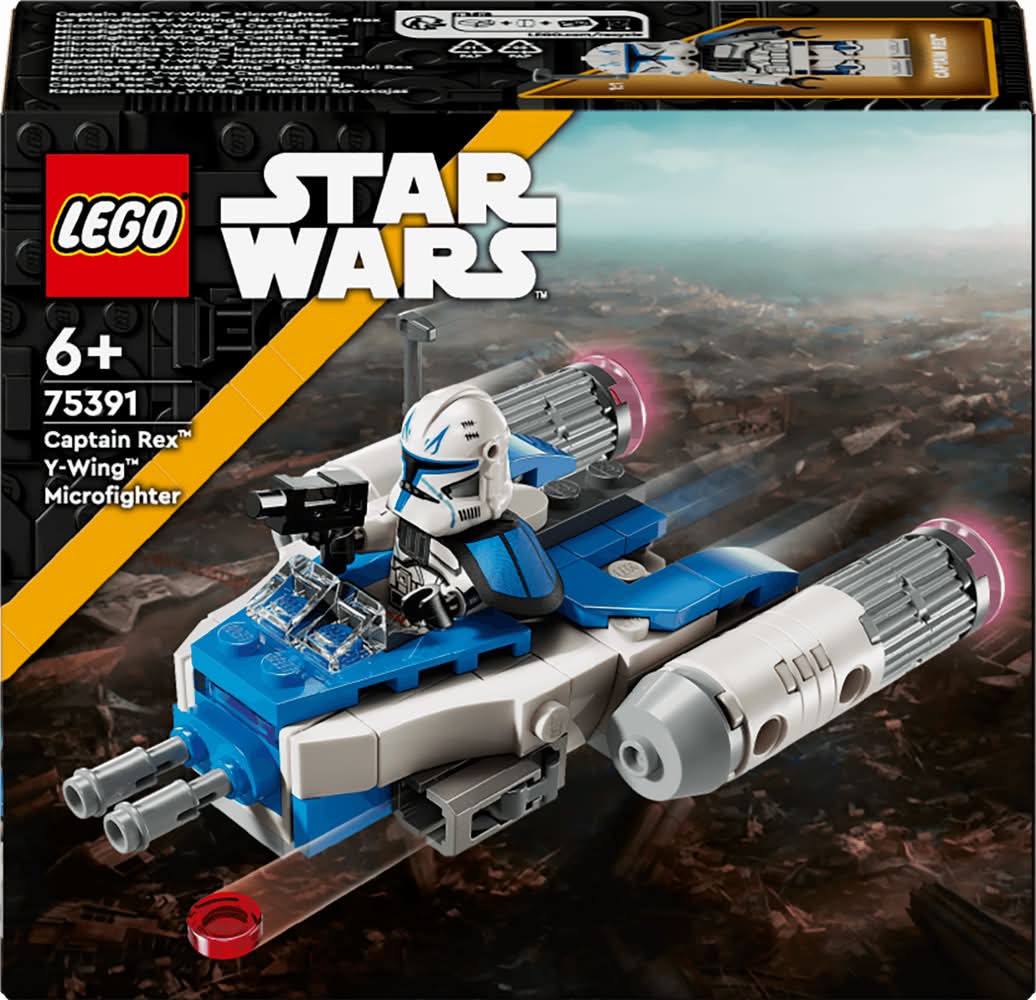 LEGO · Juguetes de construccion captain rex y wing microfighter