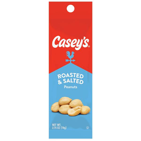 Casey's Roasted & Salted Peanut Tube 2.75oz