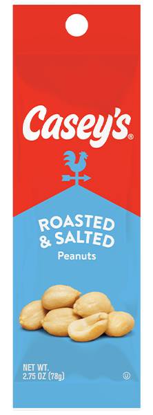 Casey's Roasted & Salted Peanut Tube 2.75oz