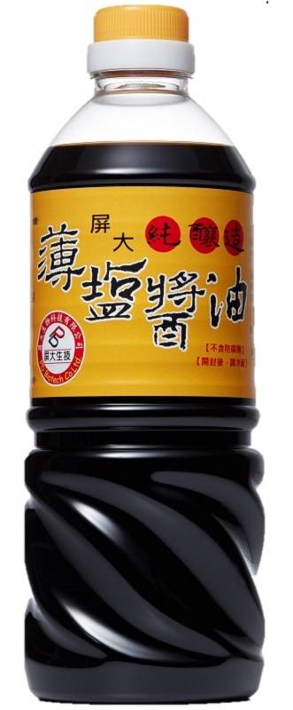 屏大薄鹽醬油710ml <710ml毫升 x 1 x 1Can罐>