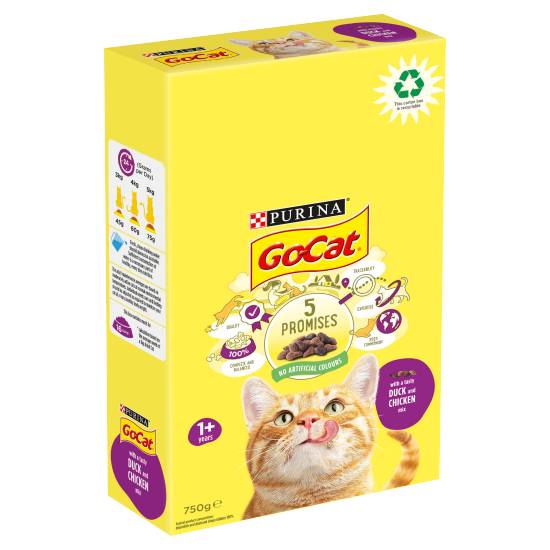 Go-Cat Duck & Chicken Mix Dry Cat Food